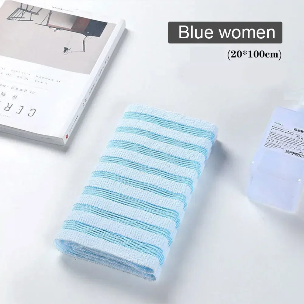 Japanese Rubbing Washcloth Bath Nylon Towel Brush For Back