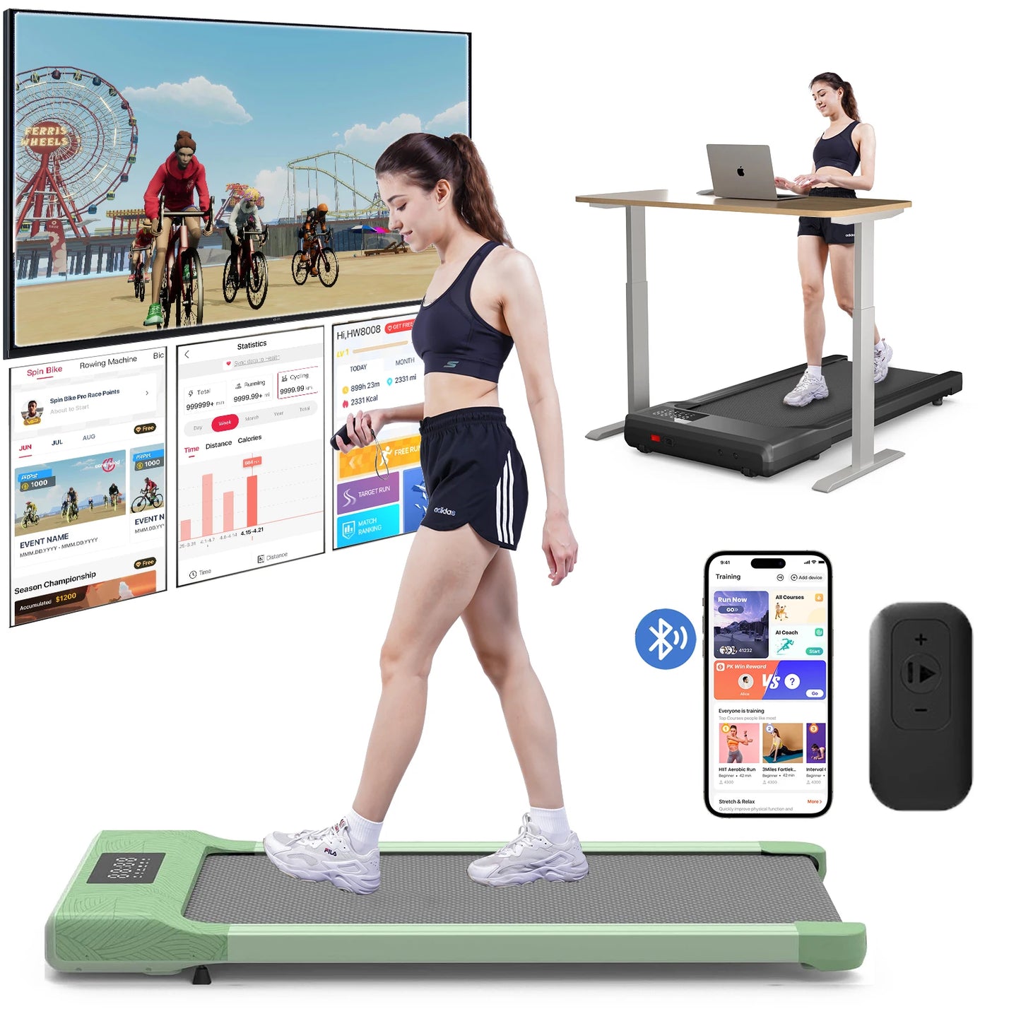 Promoation Walking Treadmill 2.5HP Portable Home Exercise Machine