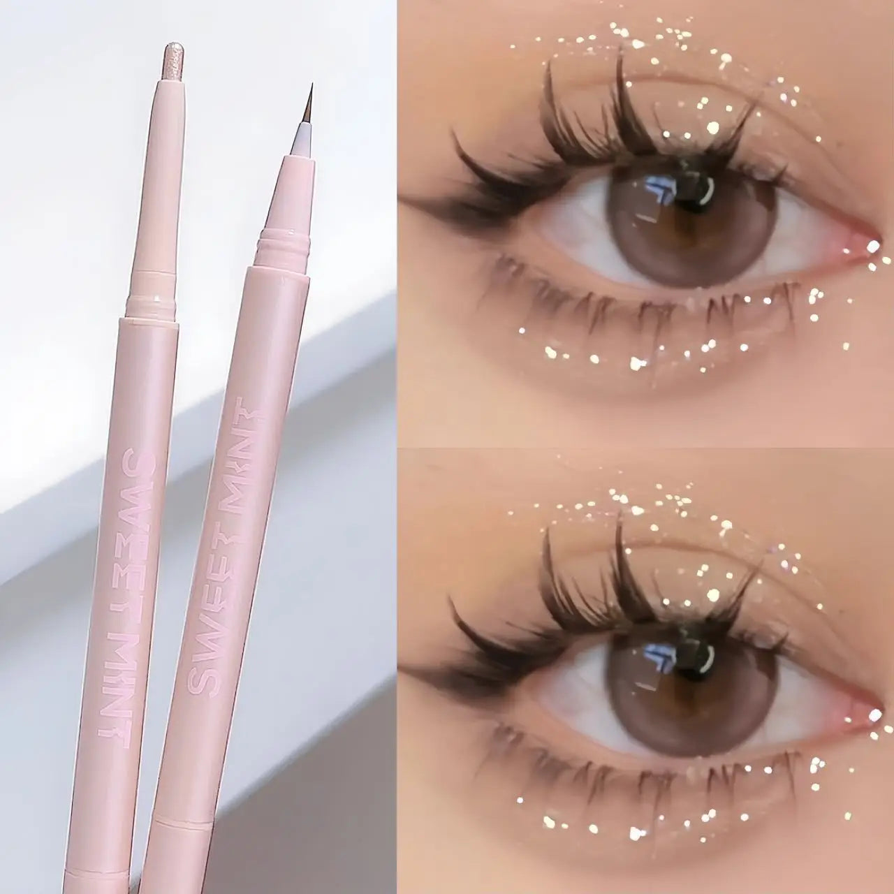 Double-Ended Makeup Pen With Slim Soft Brush Tip