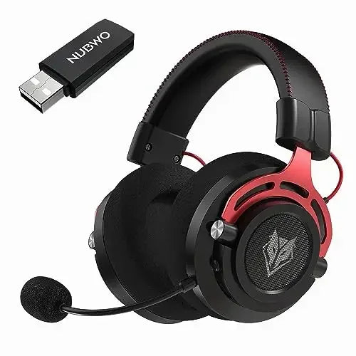 NUBWO G03 Wireless Gaming Headset 2.4GHz Bluetooth Noise Canceling Microphone