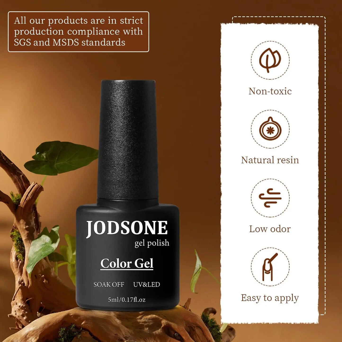 Gel Nail Polish Kit With Base Coat Top Coat MatteFinish