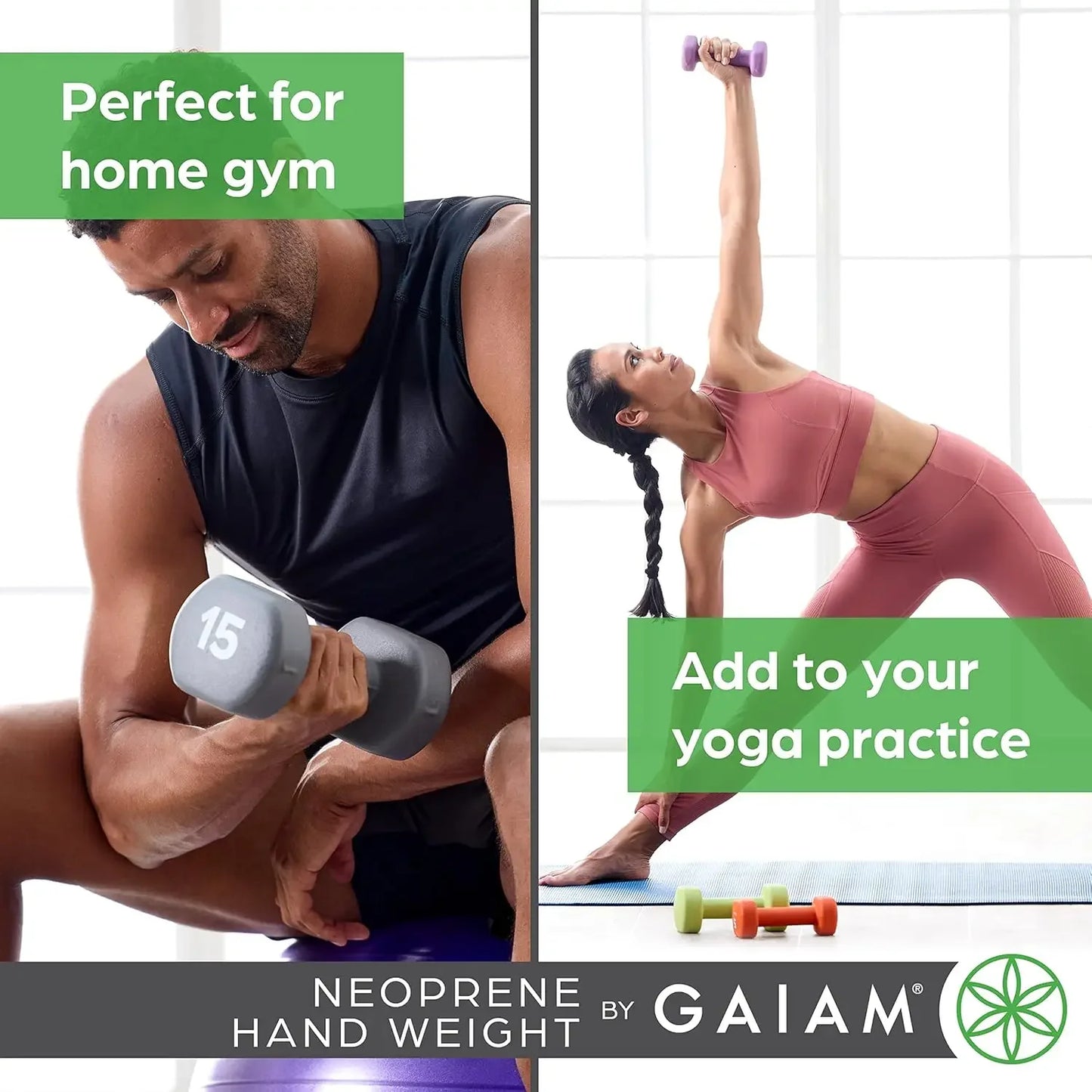 Neoprene Coated Dumbbell Hand Weight Sold In Singles