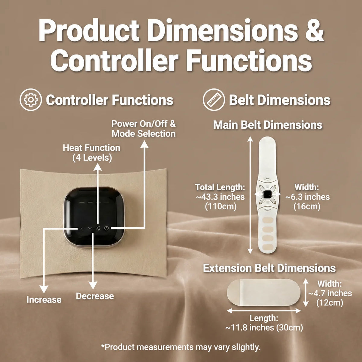 Jitesy Heated TNS EMS Ab Muscle Stimulator For Fat Loss
