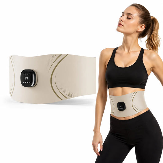 Jitesy Heated TNS EMS Ab Muscle Stimulator For Fat Loss