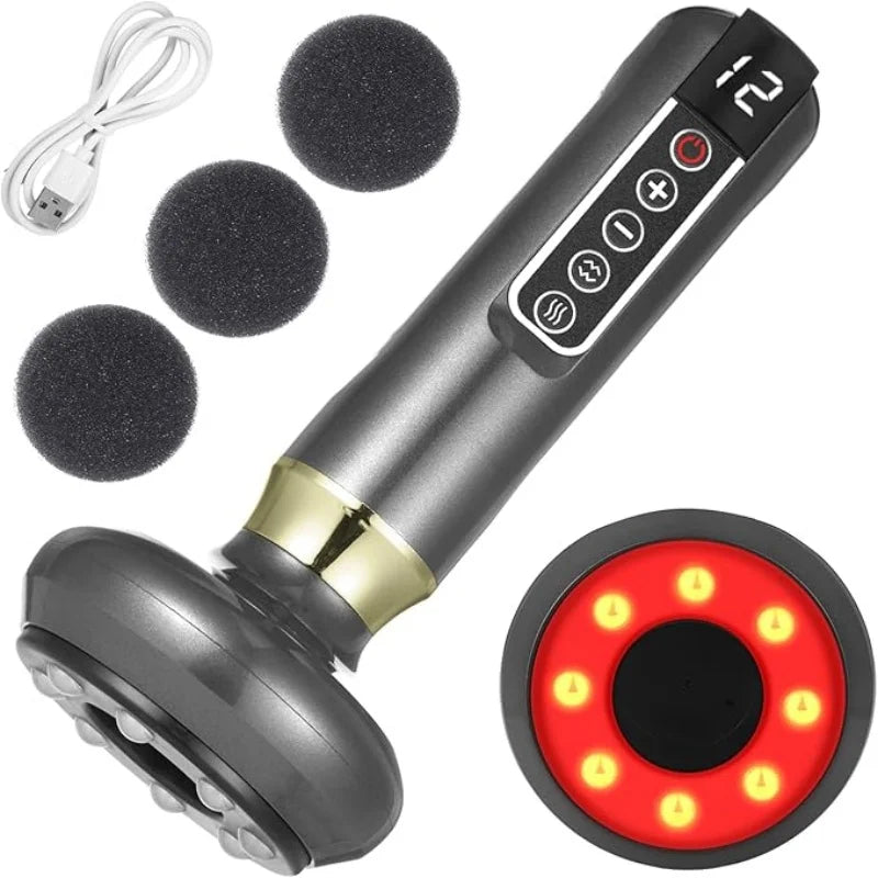 Full Body Cupping And Massaging Device With 12 Level Intensity