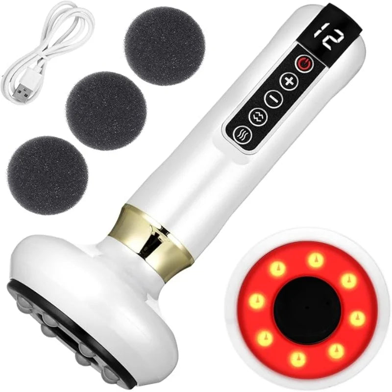 Full Body Cupping Scraping Massaging Device With 12 Level Intensity