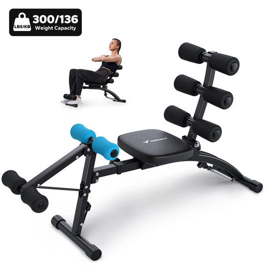 MERACH Ab Machine Sit Up Trainer Bench Multifunctional