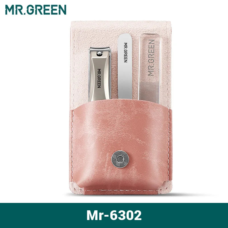 MR.GREEN Manicure Set Stainless Steel Scissors Nail Clippers Travel Kit