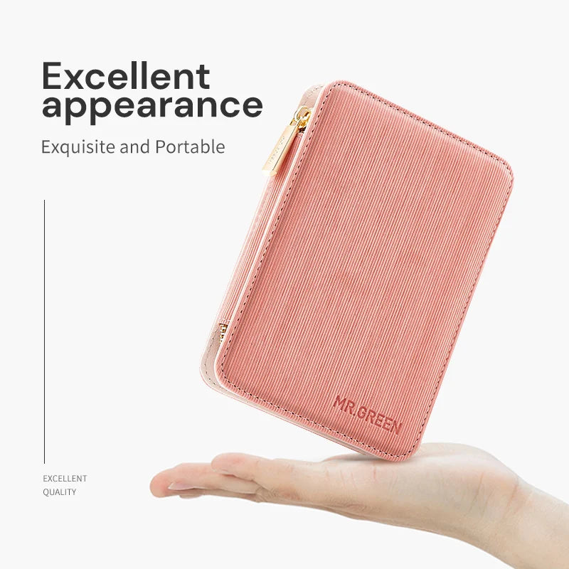 MR.GREEN 7-In-1 Manicure Set Stainless Steel Nail Tools Case