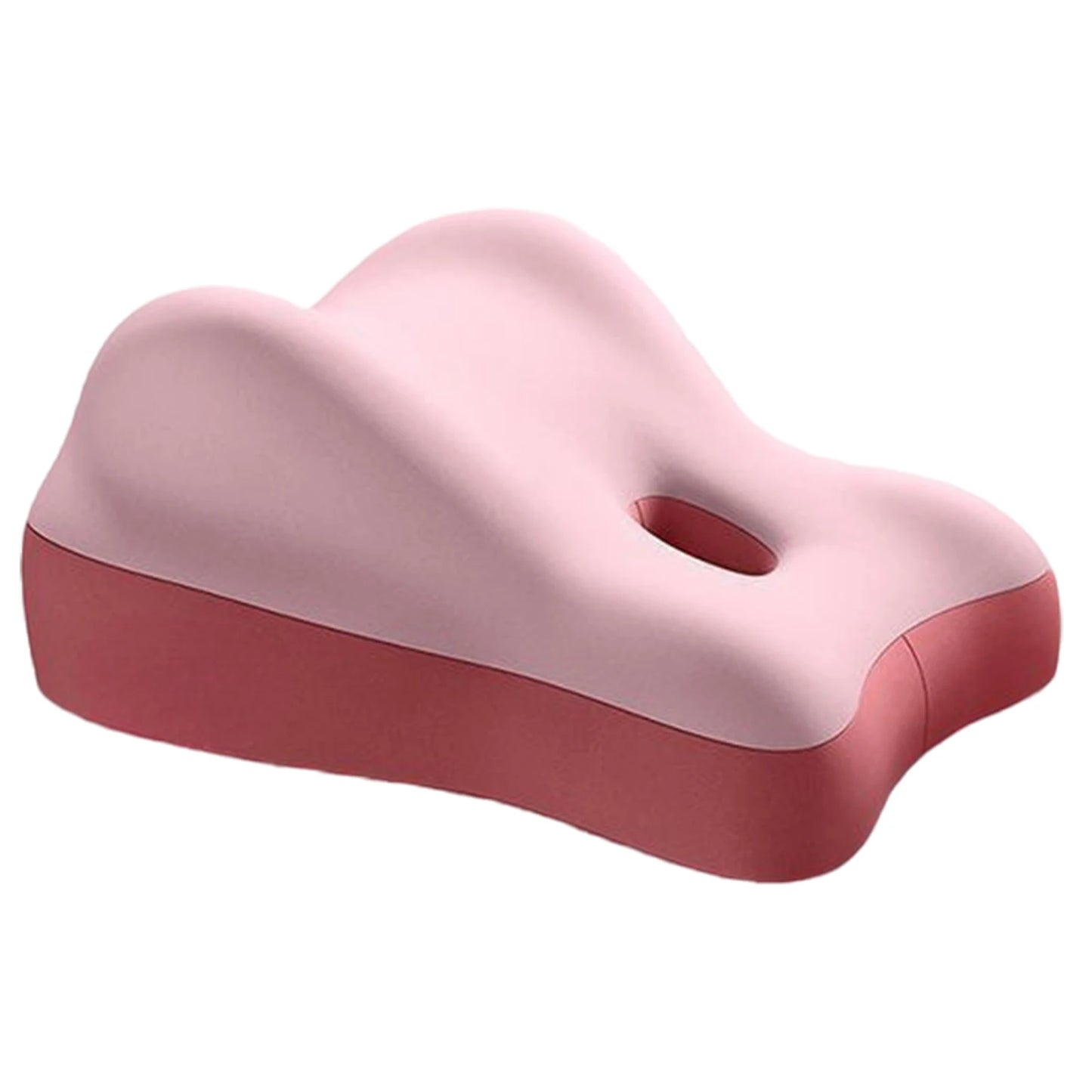 Ergonomic Memory Foam Bed Pillow for Sitting and Waist Support