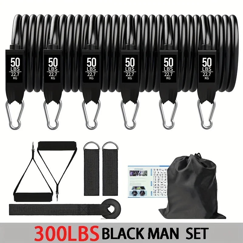 NONE Resistance Bands Set With Door Anchor And Handles