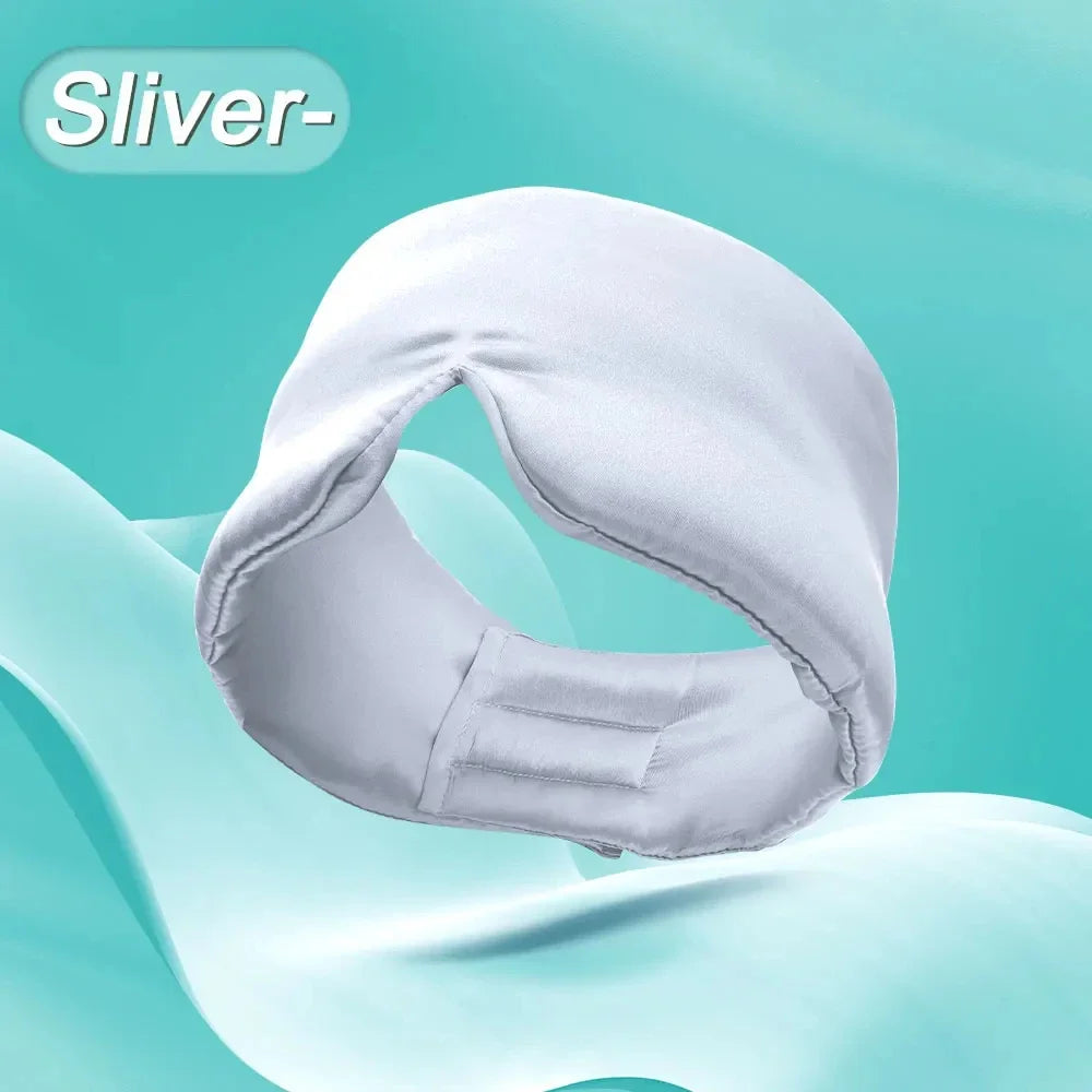 Zoechic Mulberry Silk Sleep Mask With Adjustable Headband