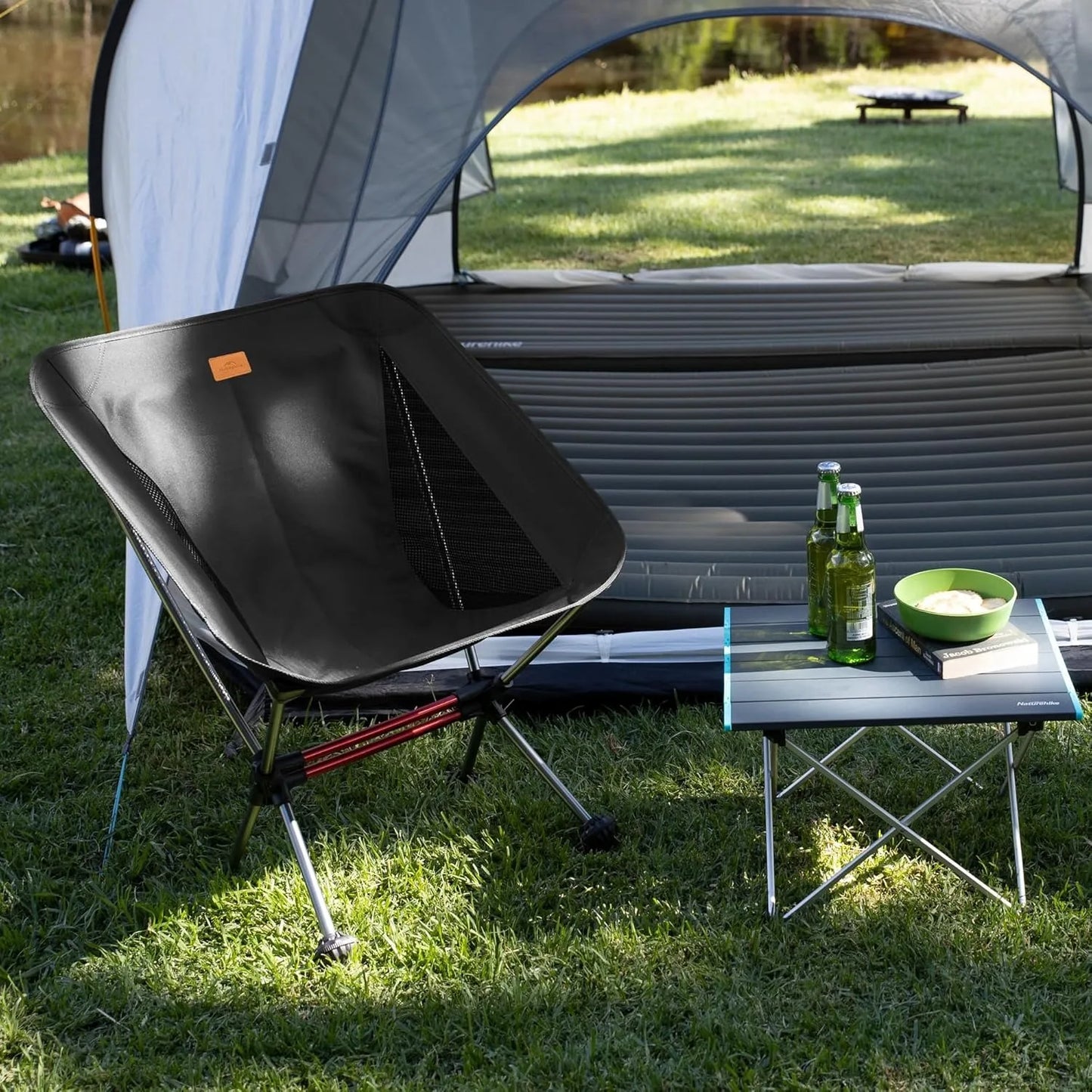 Naturehike Ultralight Portable Folding Camping Chair With Anti Sinking Feet