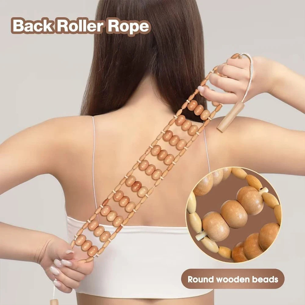Wood Therapy Massage Tools Maderoterapia Kit for Body Contouring