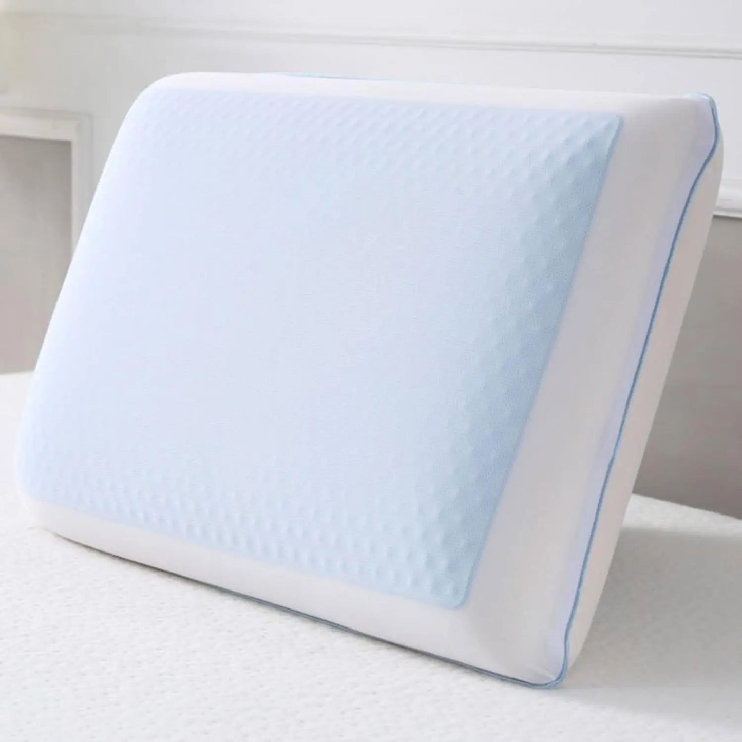 Cool Gel Memory Foam Pillow for Hot Sleepers Ergonomic Design