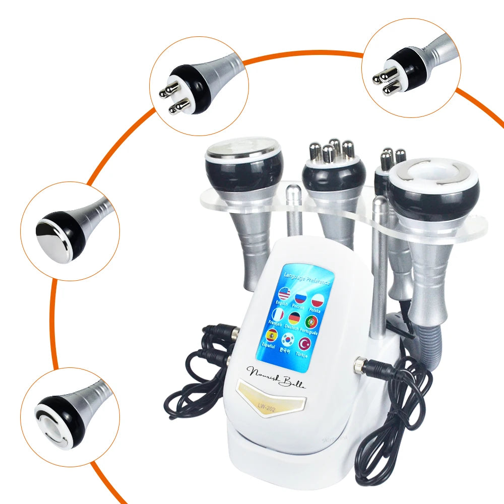 Missheart Cavitation Ultrasonic Body Slimming Machine Facial Massager