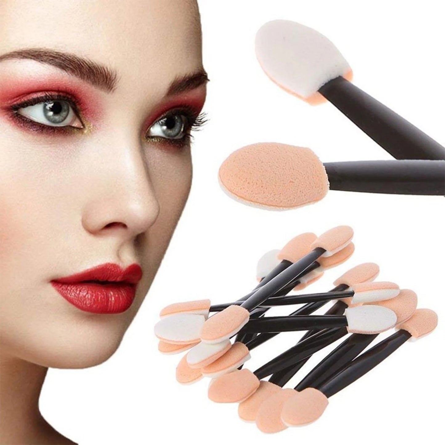 Deluxe Disposable Makeup Tool Kit With Portable Storage Case 300pcs