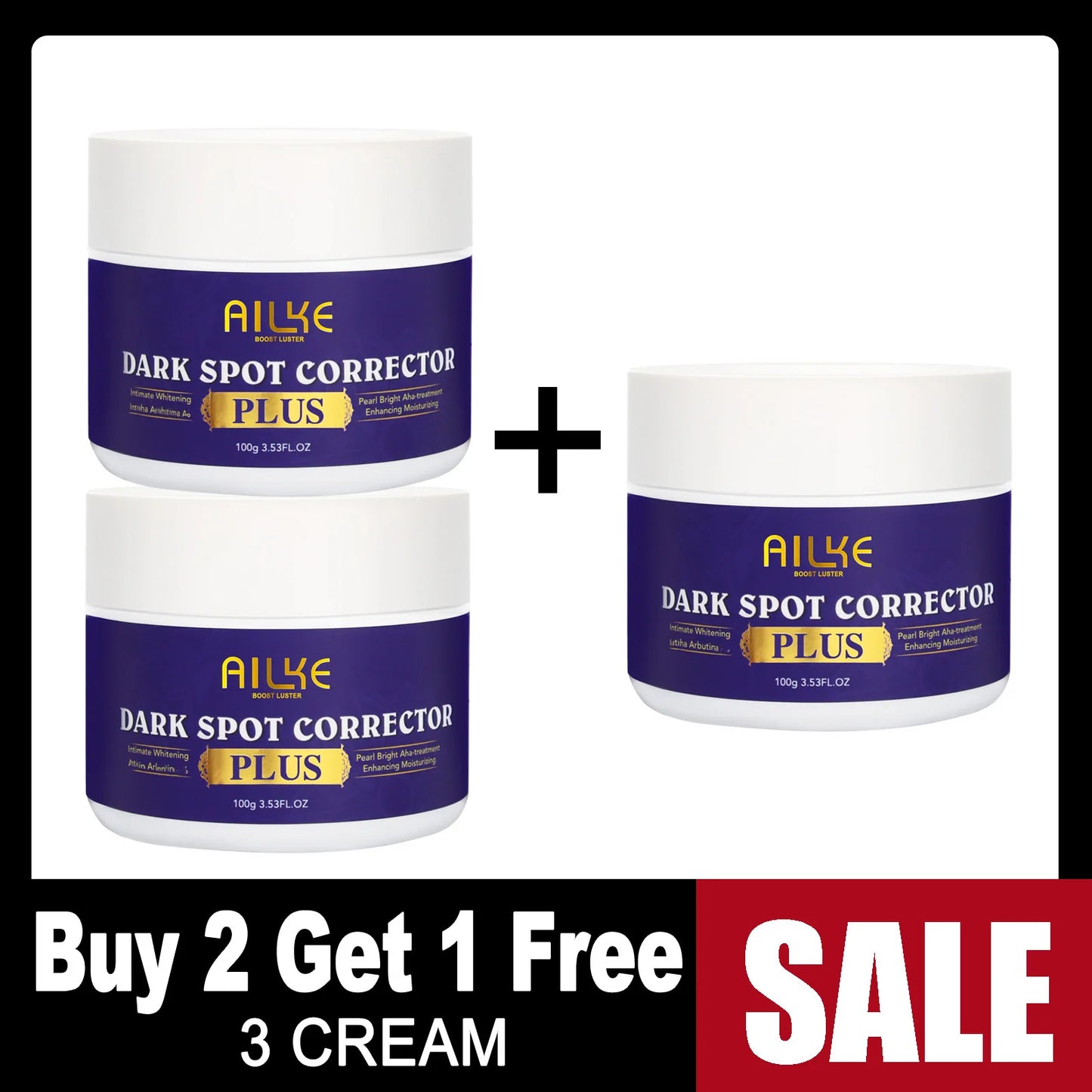 AILKE Glutathione Body Lotion Whitening Moisturizer For Women