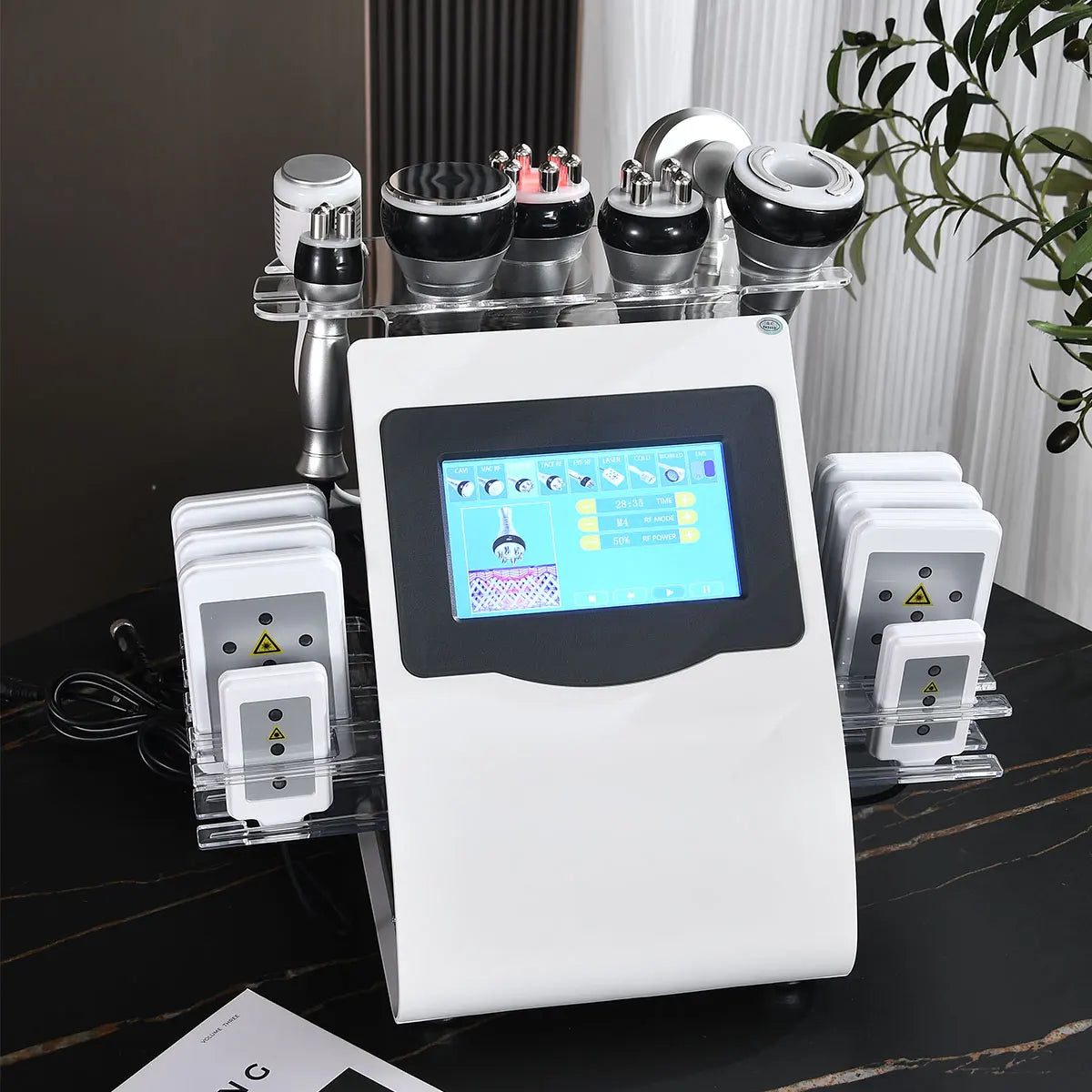 AmiliBeauty 40K Cavitation Vacuum Slimming Machine For Fat Reduction