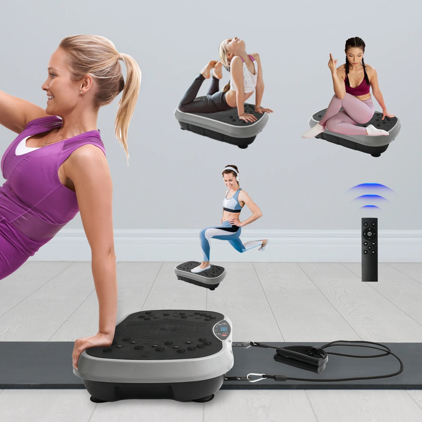 N Vibration Plate Exercise Machine For Whole Body Fat Burning