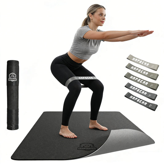 Hapbear Premium TPE Yoga Mat For Exercise And Fitness