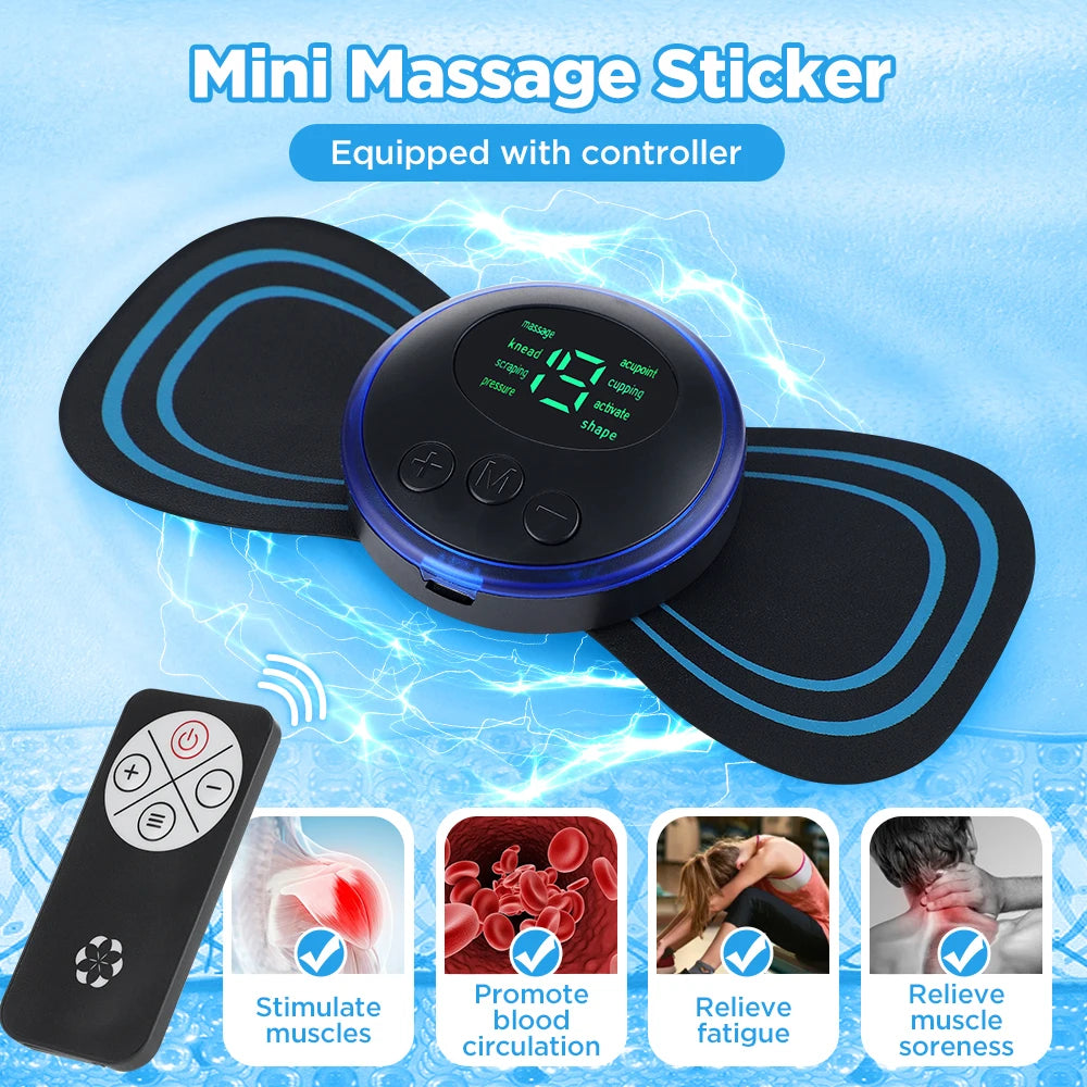 Hailicare Remote Control Neck Massager Set for Cervical Relief
