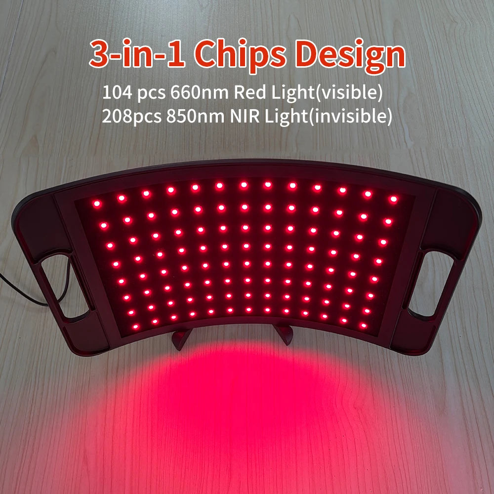 Light Therapy Panel For Face And Body Near Infrared Stand