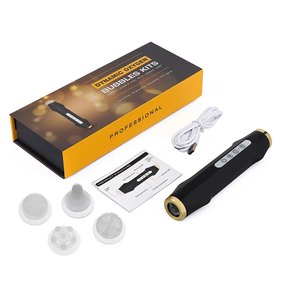 Foreverlily Oxygen Bubble Pen Facial CO2 Bubble Machine For Serum Gel