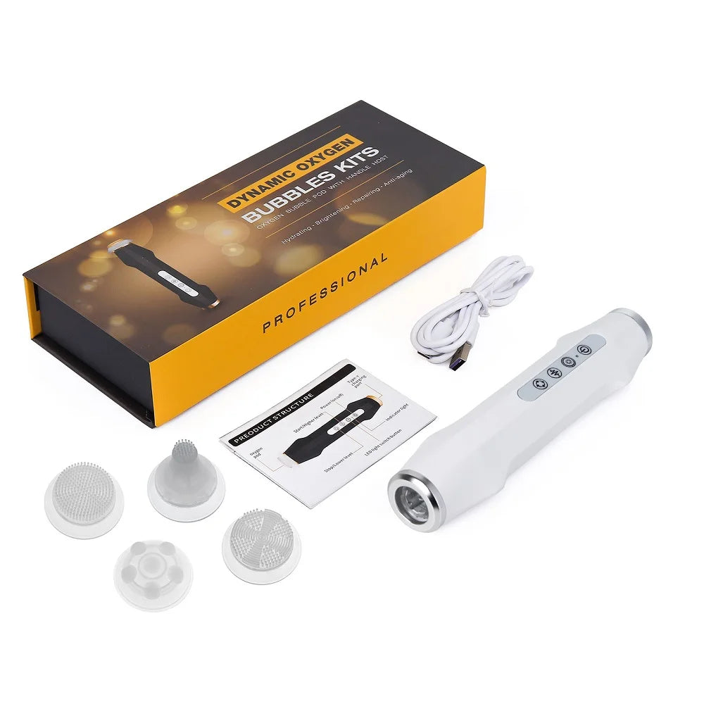 Foreverlily Oxygen Bubble Pen Facial CO2 Bubble Machine For Serum Gel