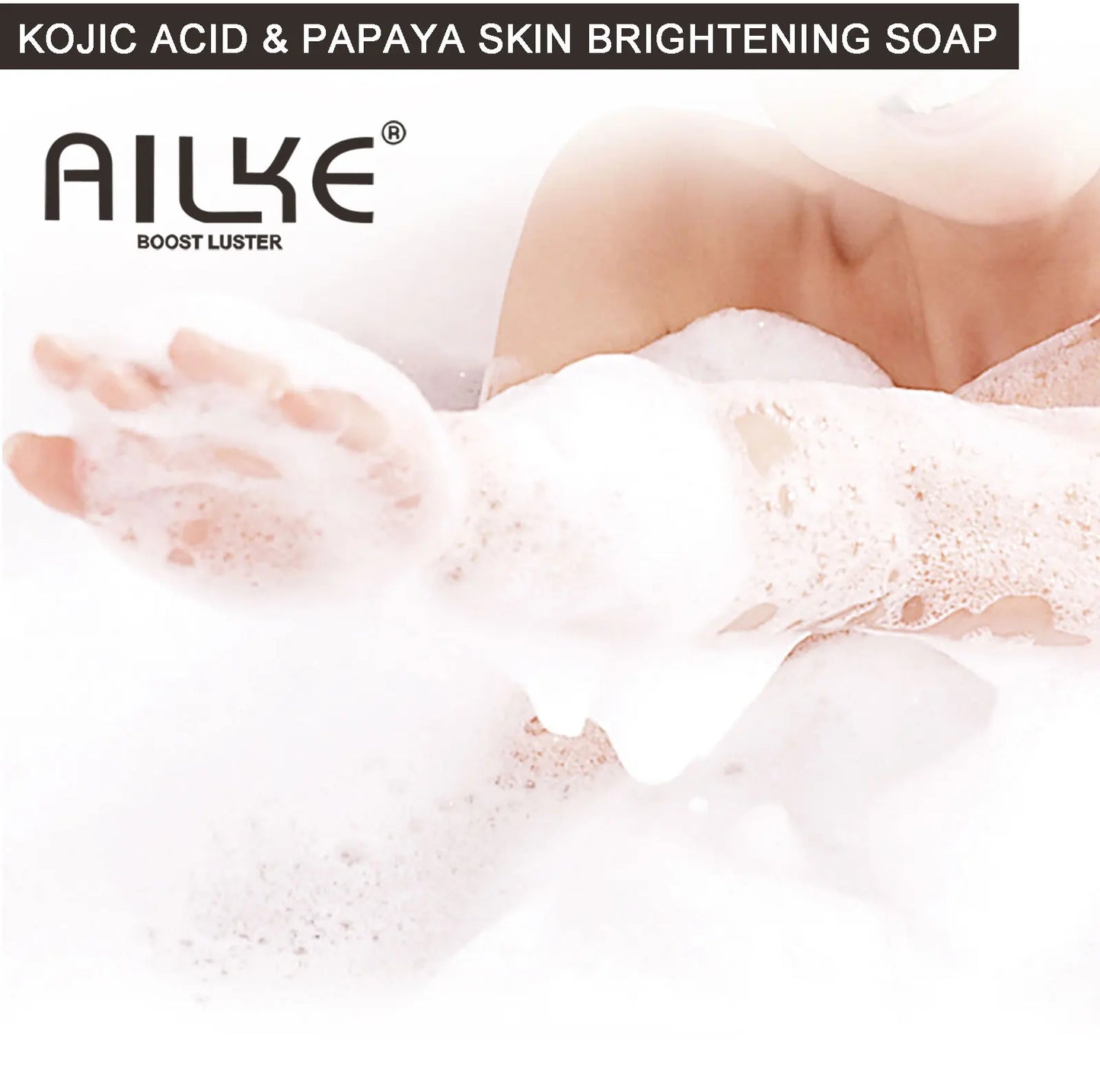 AILKE Papaya Kojic Soap Hyperpigmentation Brightening