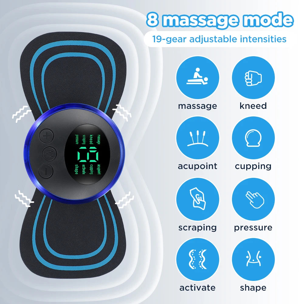 Hailicare Remote Control Neck Massager Set for Cervical Relief
