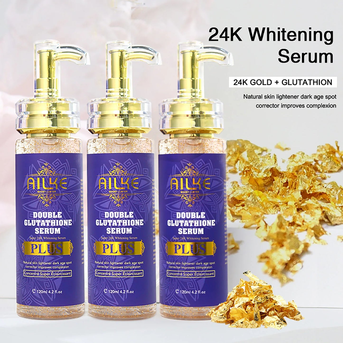 AILKE Glutathione Plus Skin Care Set For Radiant Skin