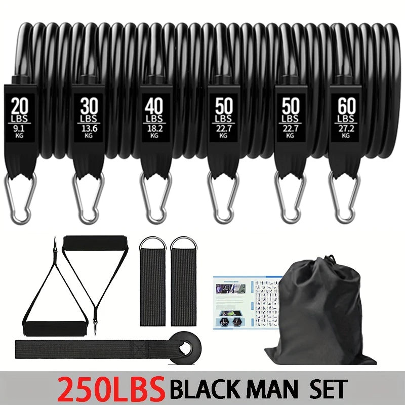 NONE Resistance Bands Set With Door Anchor And Handles