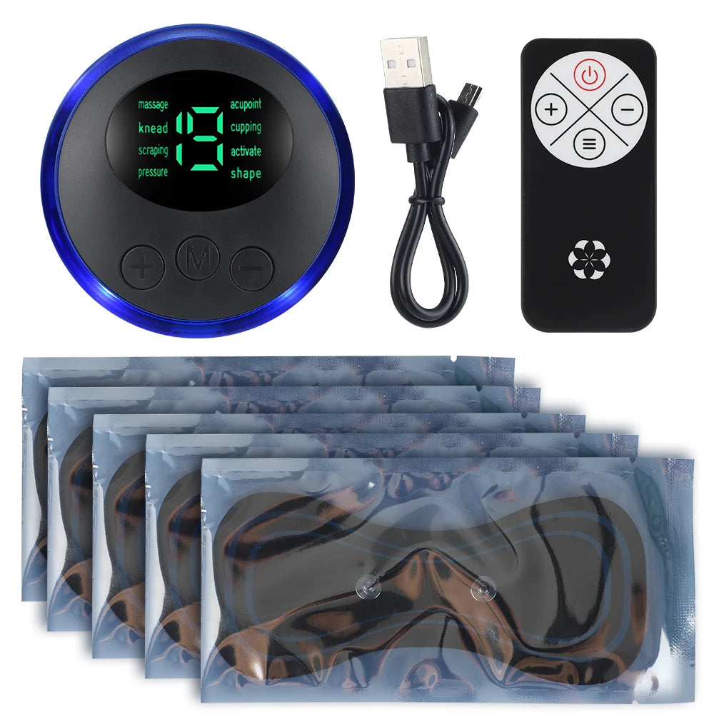 Hailicare Remote Control Neck Massager Set for Cervical Relief