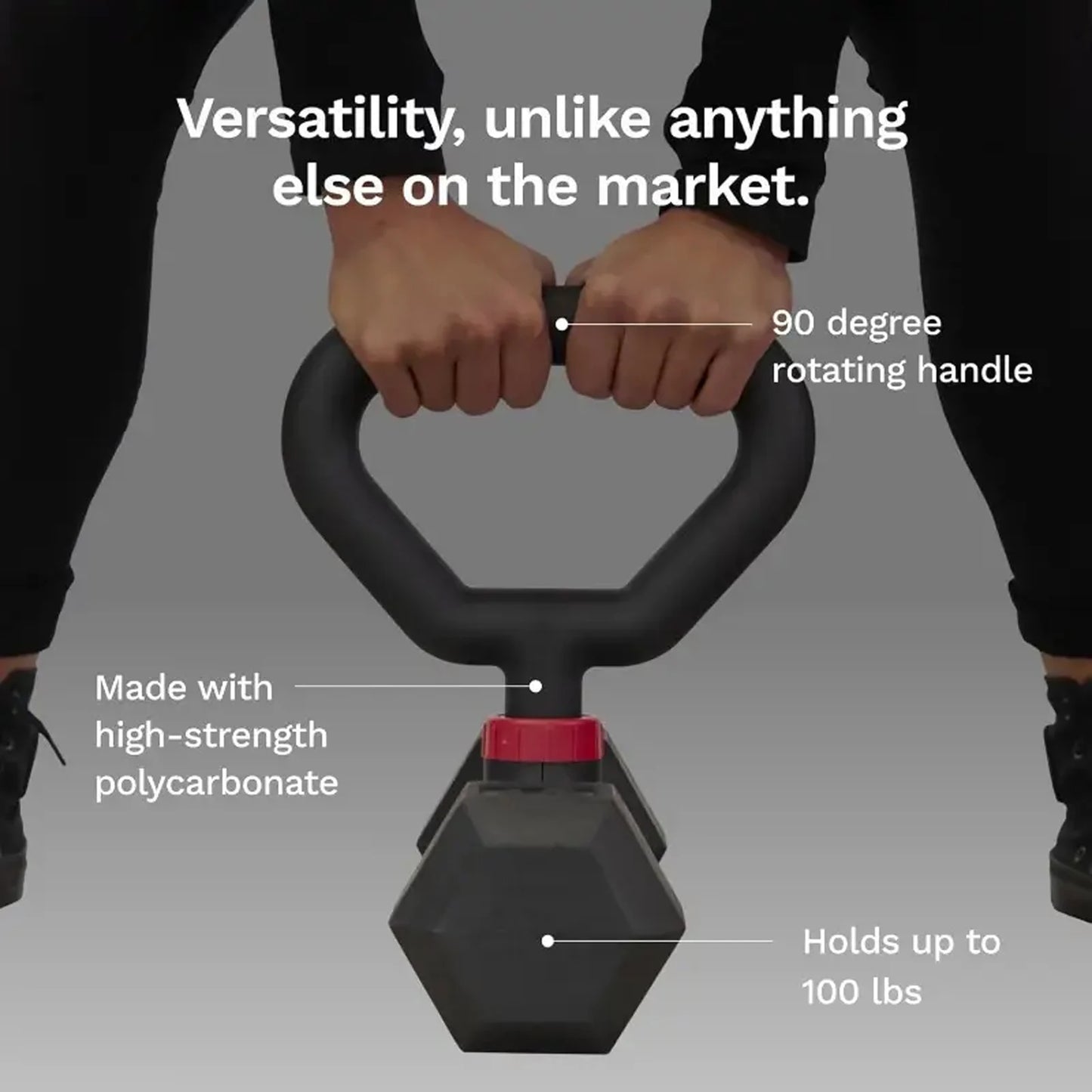 MARSAFIT Hyperbell Dumbbell Converter For Home Fitness Barbell And Kettlebell