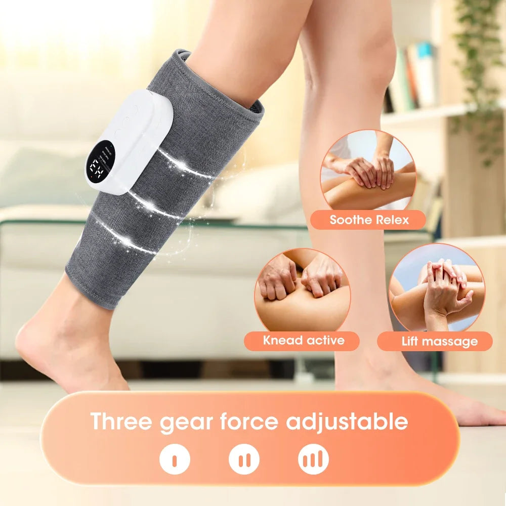 360° Calf And Leg Massager With Air Compression And Heat