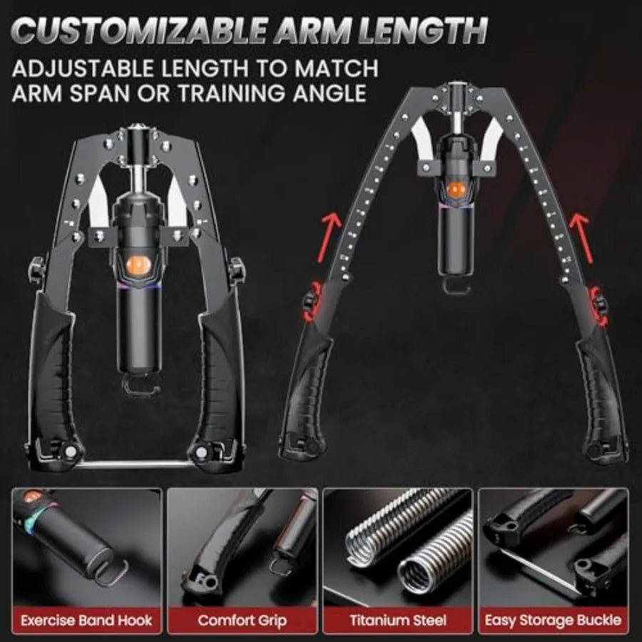 SHXI Twister Arm Trainer 3 in 1 Hydraulic Chest Workout Ab Roller