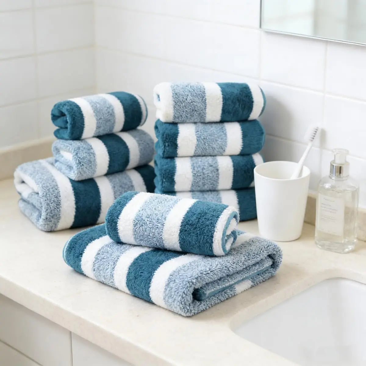 Premium Quick Dry Bath Towel Set For Modern Home Hotels