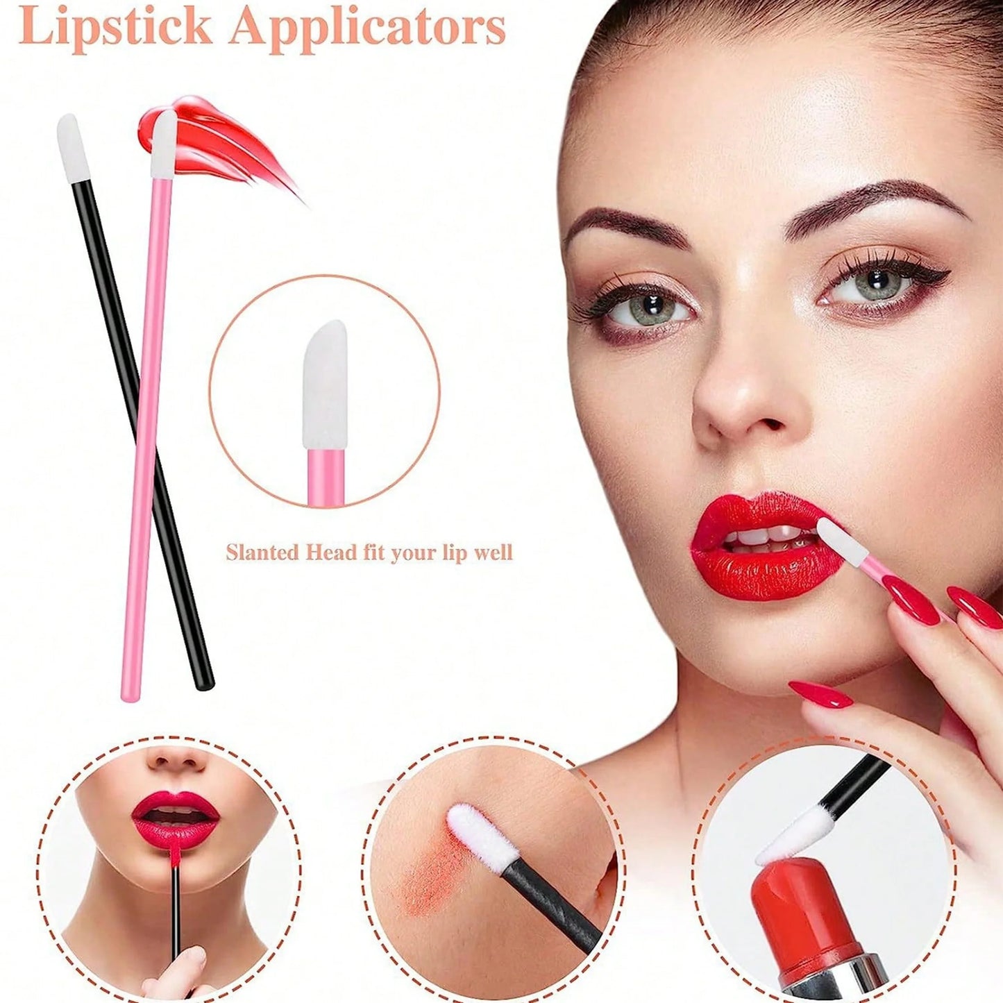 Deluxe 300 Piece Disposable Makeup Tool Kit With Portable Case