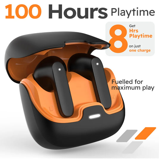 Jogrytece Bluetooth 5.4 TWS Earphones With ENC Noise Cancelling
