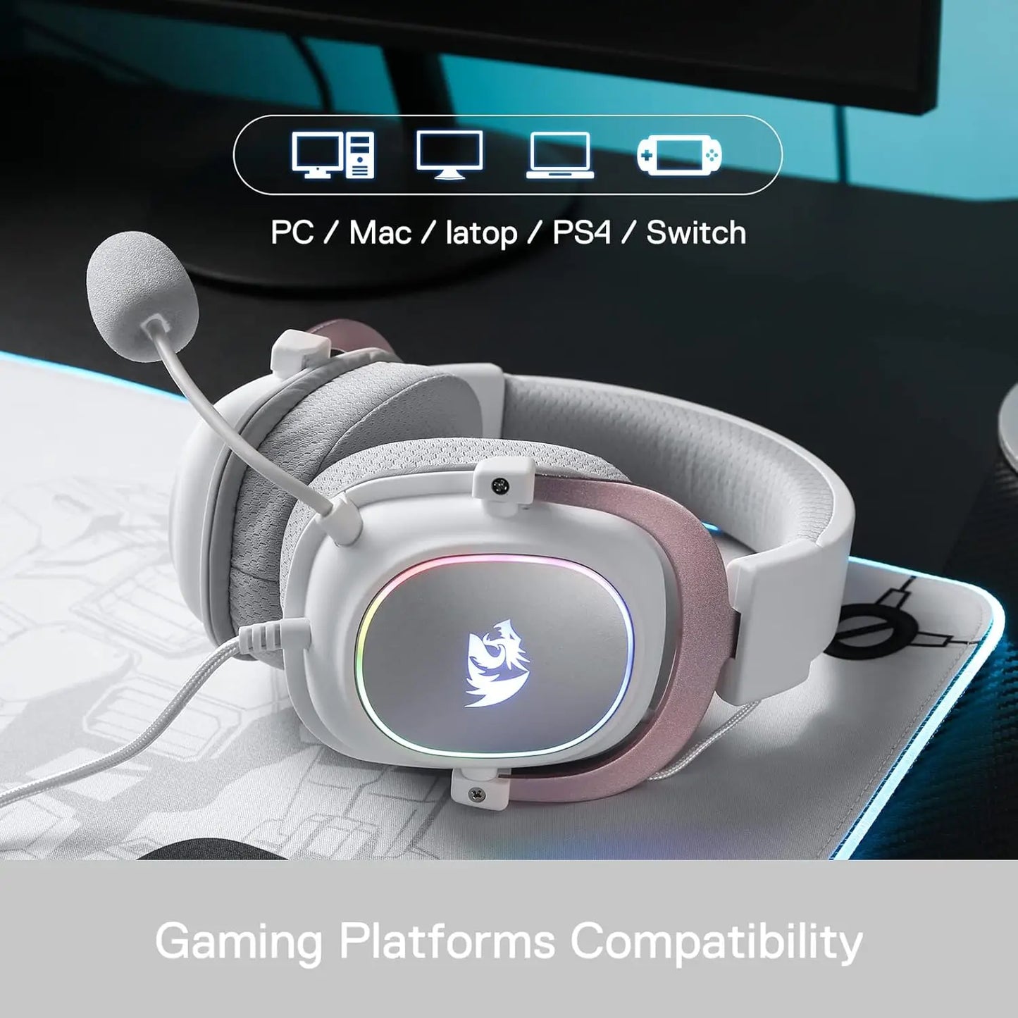 Redragon H510 Zeus-X RGB Wired 7.1 Surround Sound Gaming Headset