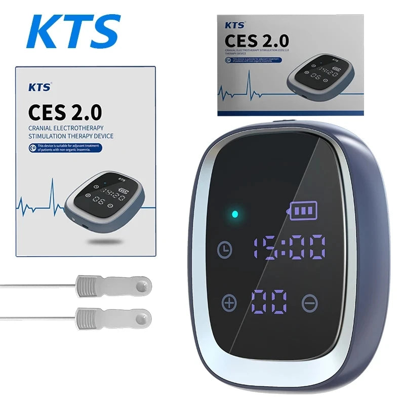 Sleep Aid Device With CES Stimulation Therapy For Fast Sleep