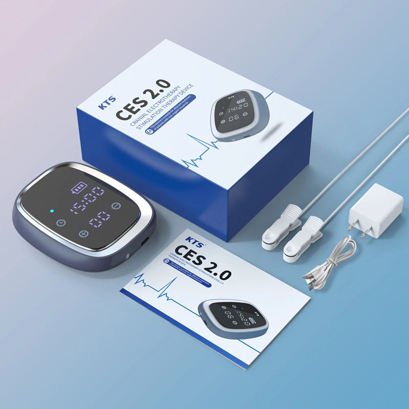 Sleep Aid Device With CES Stimulation Therapy For Fast Sleep
