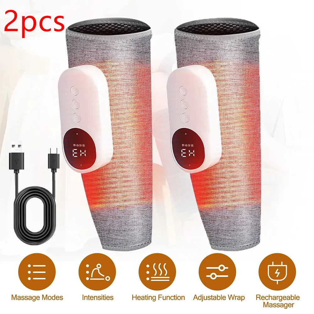 360° Calf And Leg Massager With Air Compression And Heat