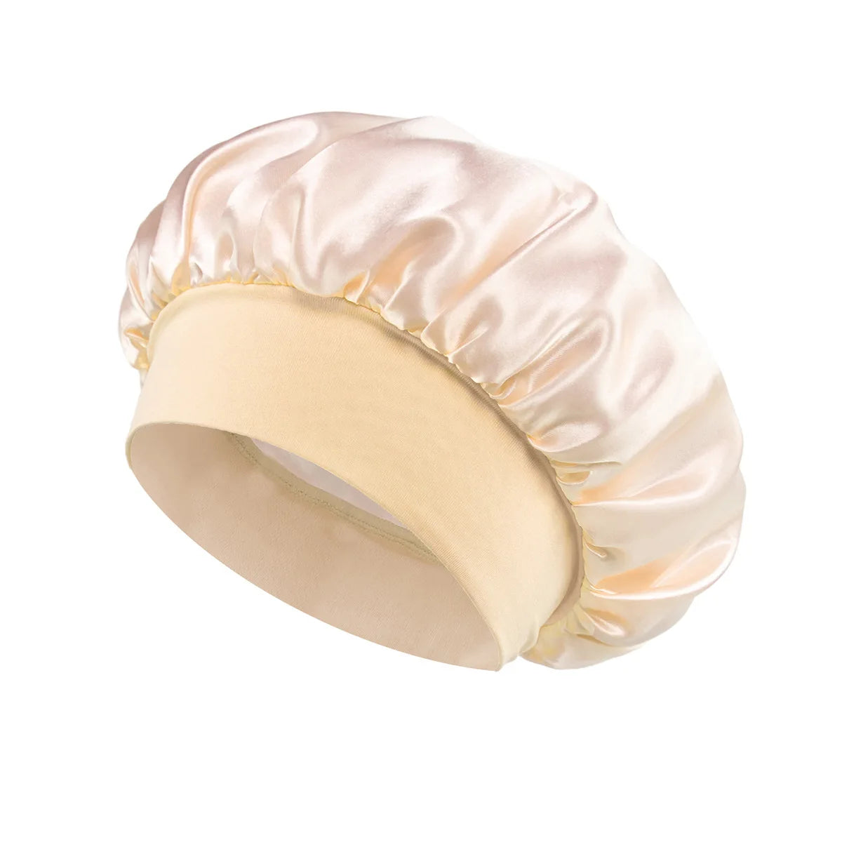 Elegant Satin Hair Bonnet For Long Hair Sleep Cap Night