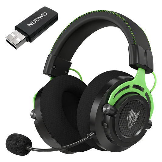 NUBWO G03 Wireless Gaming Headset 2.4GHz Bluetooth Noise Canceling Microphone