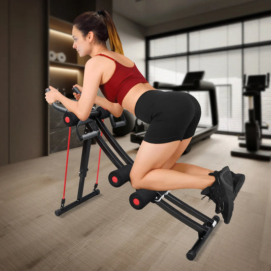 Foldable Ab Machine For Home Gym Core Training And Abs