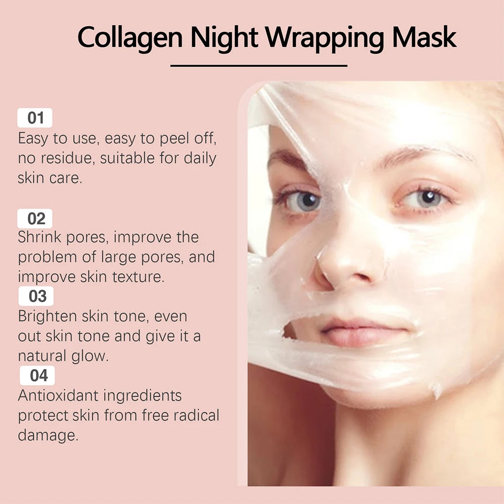 Ms.Dear Collagen Peel Off Facial Mask For Hydration And Elasticity