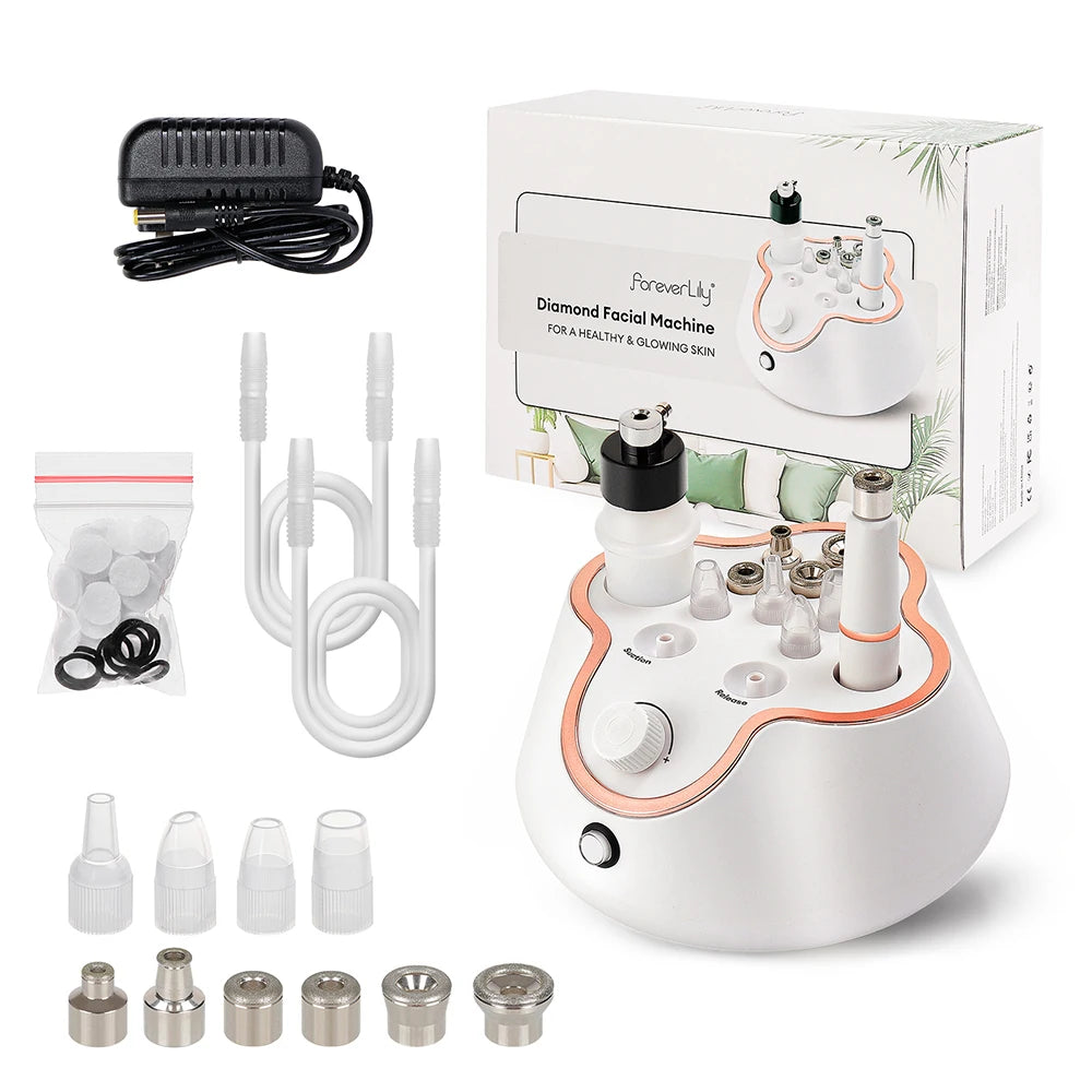 Foreverlily 3 in 1 Diamond Microdermabrasion Machine