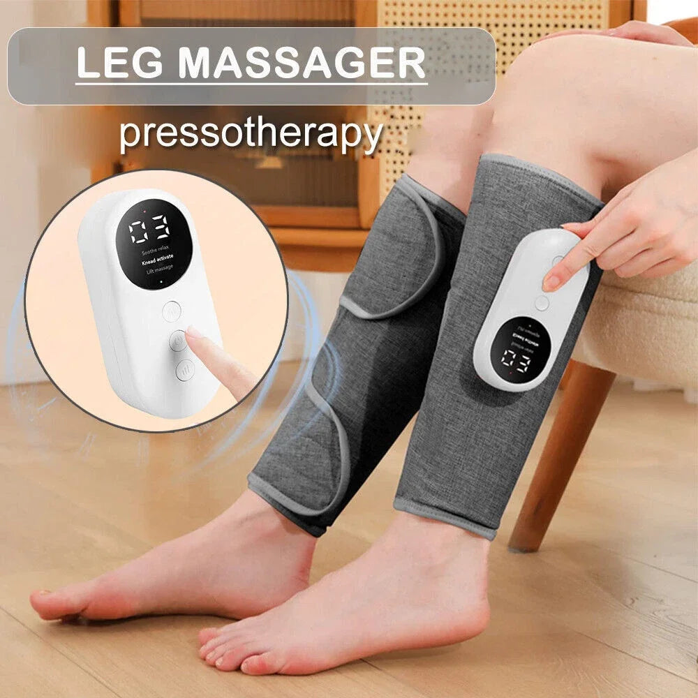 360° Calf And Leg Massager With Air Compression And Heat